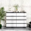 GABRIEL - Cassettiera / credenza con 8 cassetti - antracite Anteprima dell’immagine prodotto 5