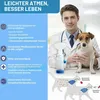 Inhalator Spacer für Haustiere mit 2 Masken, Aerosolkammer Produktbild-Vorschau 5