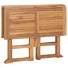 5-tlg. Garten-Essgruppe Klappbar Massivholz Teak Produktbild-Vorschau 6