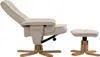 Relaxsessel CHARLY mit Hocker drehbar neigungsverstellbar Produktbild-Vorschau 8
