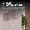 Ledvion 4er Set Wandlampe Innen / Aussen sensor Akku IP44 Produktbild-Vorschau 7