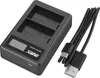 USB Dual Ladegerät für Sony NP-FW50 Akkus beleuchtetes Produktbild-Vorschau 6