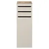 Unterschrank - B 34 cm - 1 Tür - 2 Schubladen - Sandfarben Produktbild-Vorschau 4