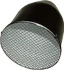 A black reflector set with a metal grid on a white background. Produktbild-Vorschau