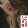 30 Stück gruselige Halloween-Tattoo- Aufkleber Realistisch, Produktbild-Vorschau 4