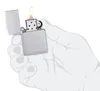 Zippo Sturmfeuerzeug - Satin Chrome, Base Model Produktbild-Vorschau 4