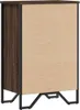 vidaXL Regál na knihy Hnedý dubový vzhľad 50x31x74,5 cm Náhľad obrázku produktu 6