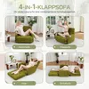 Canapé-lit pliable 4 en 1, fauteuil de relaxation et lit Voir les images du produit 4