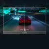 A split screen showing a red car driving on a road at night, with one side displaying 144Hz and the other 60Hz. Náhľad obrázku produktu