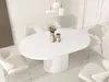 Designový rozkládací stůl 140(180)x120 LARSON - bílý Náhled obrázku produktu 2