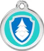 RedDingo Hundemarke mit Gravur Paw Patrol Everest aqua, Produktbild-Vorschau 2