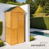 tectake® Gartenschrank mit Satteldach Kadi 80,5 x 60 x Produktbild-Vorschau 7