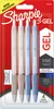 Sharpie Gelschreiber Fashion S-Gel 0,7mm | 4er Set schwarze Produktbild-Vorschau 1
