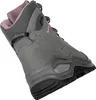A single grey and pink hiking boot is shown against a white background. Anteprima dell’immagine prodotto