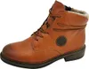 A single brown boot on a white background. Produktbild-Vorschau