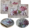LS-LebenStil 2x Kork Tischset Platzset Vintage Blumen Produktbild-Vorschau 1