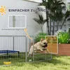 PawHut Welpenauslauf 60 cm Hoch, 8-TLG Hundelaufstall Produktbild-Vorschau 5