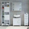 Vicco Waschbeckenunterschrank Ilias, 60 x 60.8 cm, Weiß Produktbild-Vorschau 4
