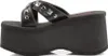 FUNN-29 Damen Slipper von DemoniaCult, Schwarz EU 38, US 8 Produktbild-Vorschau 3