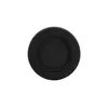 A black circular recessed pull handle for a door or drawer, shown in isolation against a white background. Produktbild-Vorschau