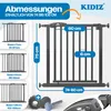 KIDIZ® Schutzgitter für Treppen & Tür, Auto Close, 90° Produktbild-Vorschau 2
