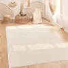 Teppich Kurzflor waschbar Struktur Wohnzimmer Produktbild-Vorschau 1