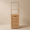 Košík na prádlo z bambusu, 32 x 35 x 118 cm Náhľad obrázku produktu 3