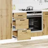 vidaXL Base per cucina Kalmar Artisan in legno di rovere Anteprima dell’immagine prodotto 3