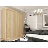 BEAUTYSOFA | Kleiderschrank MARIO II 240 cm Eiche Sonoma – Produktbild-Vorschau 2