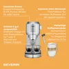 Macchina per caffè espresso grigia da 20 bar Severin KA5997 Anteprima dell’immagine prodotto 22