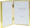 Cadre double S58MT6 or 2 photos 10x15 cm Voir les images du produit 1