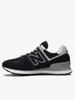 New Balance Damen Schuhe Schwarz WL574EVB 40,5 EU Produktbild-Vorschau 2
