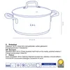Kela - Garnek niski z pokrywką Flavoria 20cm/2,4L Podgląd zdjęcia produktu 4