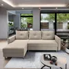 Masseno Ecksofa PISAN L-S mit Schlaffunktion L-Form, Sofa Produktbild-Vorschau 10