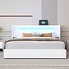 Letto matrimoniale con struttura a molle MODFU, idraulico, Anteprima dell’immagine prodotto 11