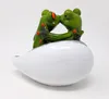 Lustige Frösche Figur Frosch Froschpaar auf Couch  Poly 13 Produktbild-Vorschau 6