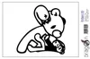 Aufkleber / Autoaufkleber - JDM - Die cut - Gloomy Bear Produktbild-Vorschau 2