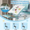 COSTWAY scrivania per bambini con sedia, scrivania per Anteprima dell’immagine prodotto 5
