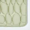 HOMESCAPES Lindgrüner Duschvorleger aus Memory Foam in Produktbild-Vorschau 2