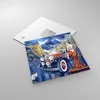 Bilder auf glas - frau retro stil - 30x30cm - Glasbilder - Produktbild-Vorschau 2