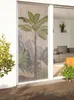 Závěs do dveří 90x200 cm béžový/zelený Náhled obrázku produktu 3