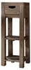 MASSIVMOEBEL24.DE Beistelltisch Sheesham 29x29x80 grau Produktbild-Vorschau 1