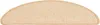 vidaXL Stufenmatten 15 Stk. 56x17x3 cm Creme Halbrund Produktbild-Vorschau 4