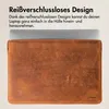 Accezz Leather Laptop Hülle MacBook 14 Zoll - Laptop Sleeve Produktbild-Vorschau 5