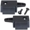 Rückansicht von Für Renault Megane II Kombi 2003-2008 Laderaum Rollo Hutablage Halter Kofferraum mit Fokus auf Befestigungselemente Anteprima dell’immagine prodotto