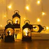 Halloween LED Kerzenlaterne Retro Laternen Lampe Produktbild-Vorschau 4