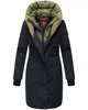 Navahoo Damen Winterjacke Winter Parka Mantel Baumwolle Produktbild-Vorschau 2