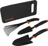 Black + Decker 4-teiliges Gartenwerkzeug Set Schaufel Produktbild-Vorschau 1