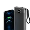 A smartphone and a power bank are shown side-by-side against a white background. Anteprima dell’immagine prodotto