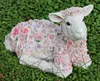 Dekofigur Blumenschaf liegend 23 x22x 41 cm Produktbild-Vorschau 4